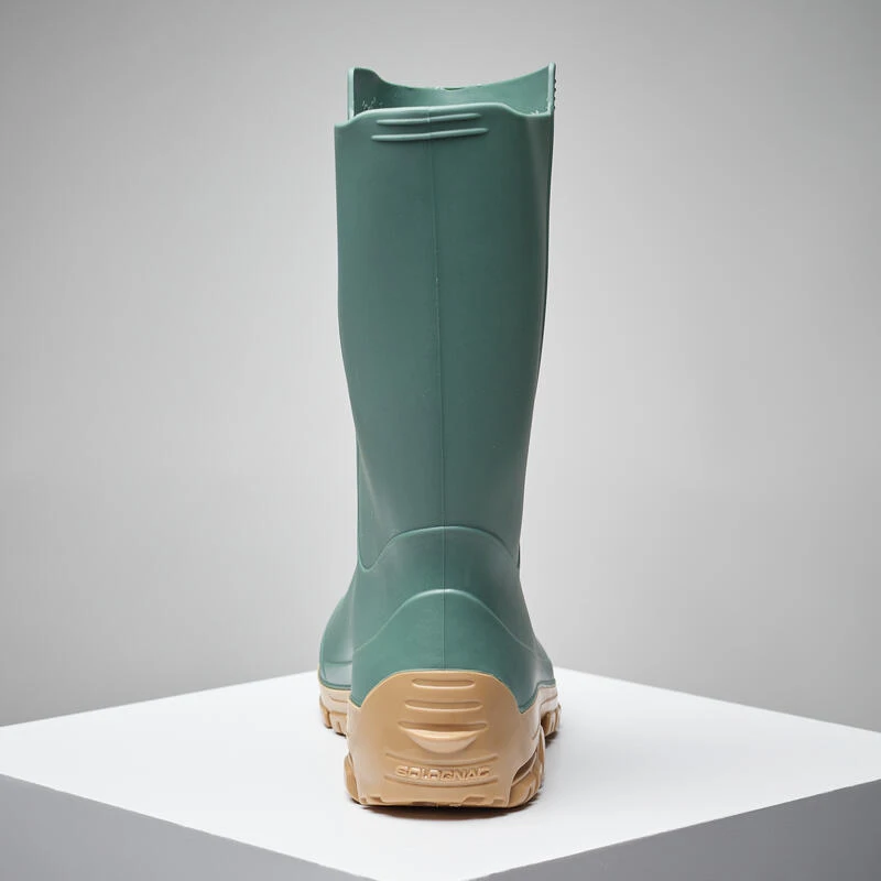 BOTTILLONS VERTS LEGER PVC 100 FEMME – Image 3