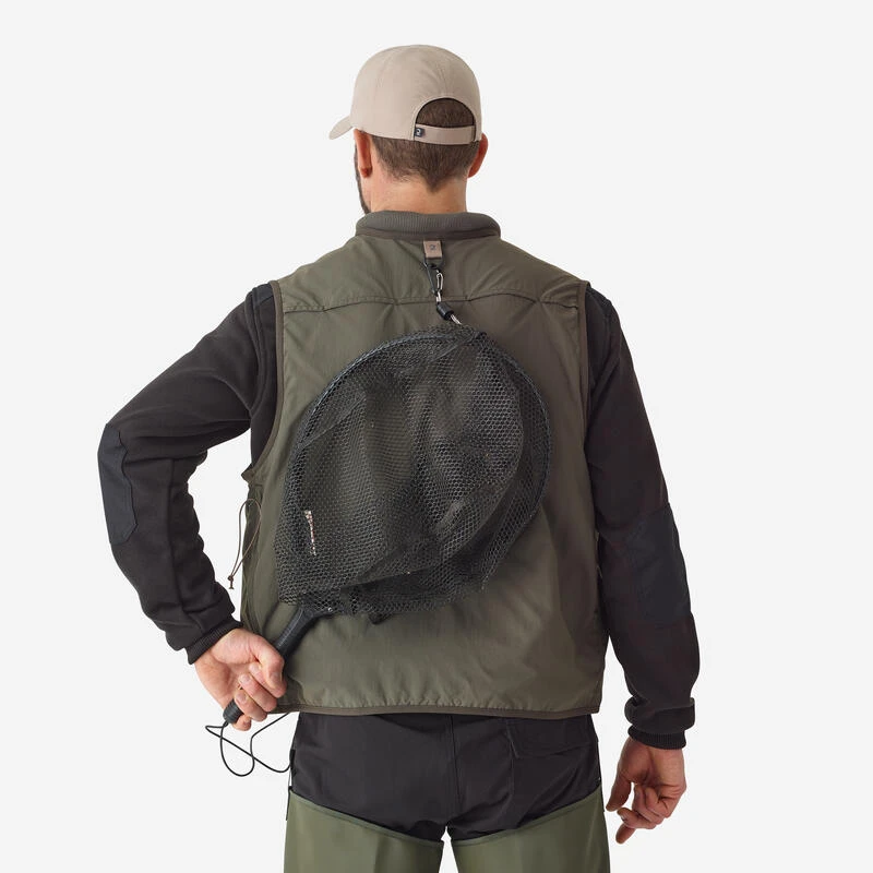 GILET De Pêche 500 Kaki – Image 2