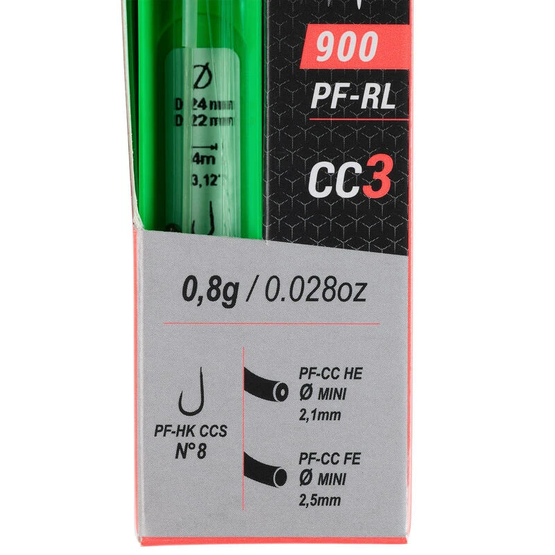 LIGNE MONTEE POUR LA PECHE DE LA CARPE AU COUP PF-RL900 CC3 0,8g – Image 2
