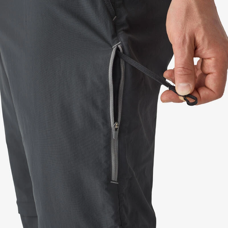 Pantalon De Pêche Convertible UPF50+ Homme - FT 500 ANTI-UV Gris – Image 7