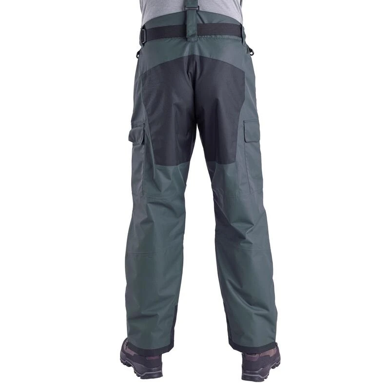 Pantalon De Pêche Imperméable 500 Gris – Image 4