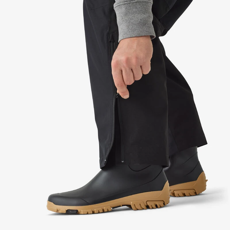 Pantalon De Pêche Imperméable Homme - FT 500 WPF Noir – Image 7