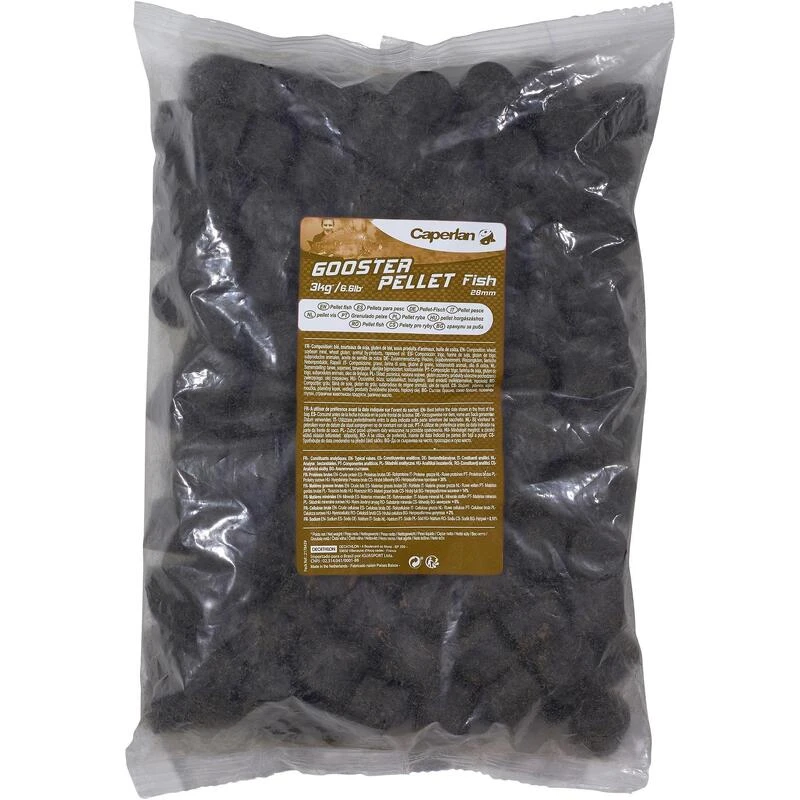 PELLETS Pêche Du Silure Et De La Carpe GOOSTER FISH 28MM 3kg – Image 4