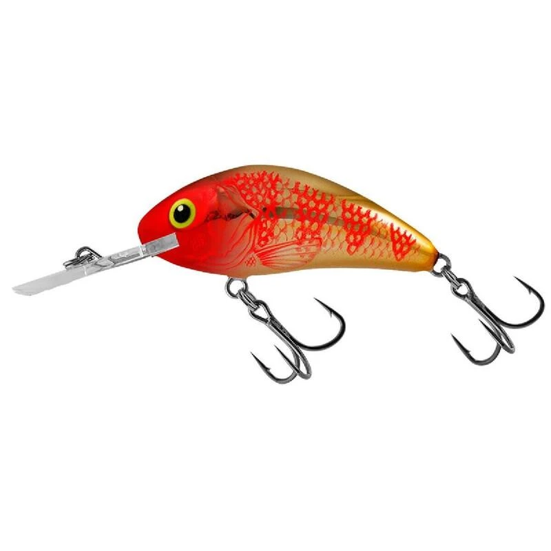 Poisson Nageur Salmo Rattlin Hornet Flottant 6,5cm (Golden Red Head) – Image 2