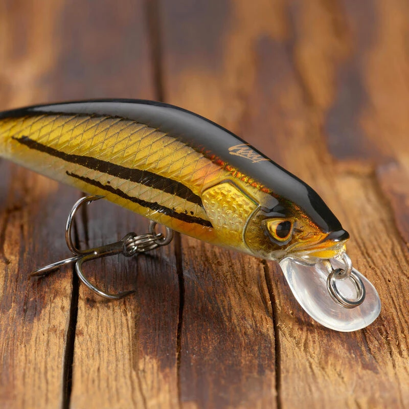 POISSONS NAGEURS JERKBAIT MINNOW PÊCHE AUX LEURRES KIT TRUITE 3 PN – Image 9
