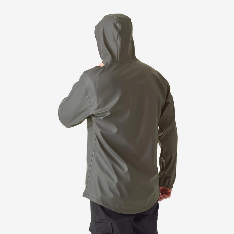 Poncho / Vareuse De Pêche Imperméable - FP 500 Kaki – Image 2