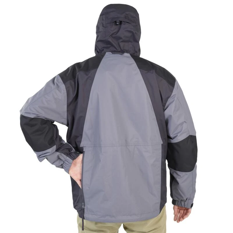 Veste De Pêche Imperméable 500 Grise – Image 3
